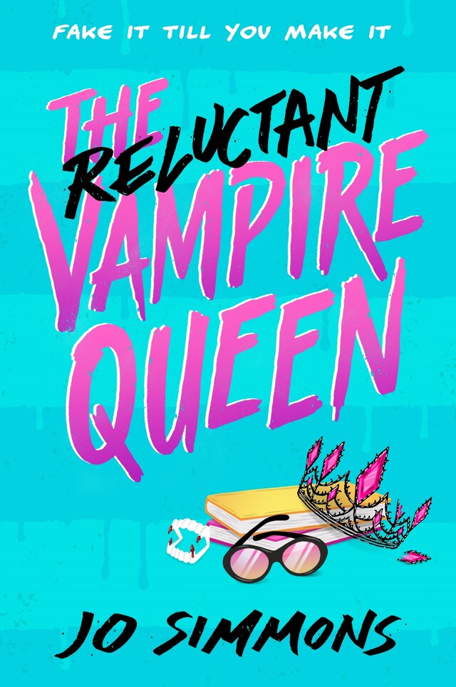 Kirjankansi teokselle The Reluctant Vampire Queen