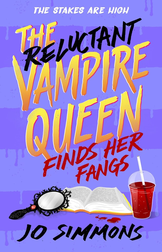 Kirjankansi teokselle The Reluctant Vampire Queen Finds Her Fangs (The Reluctant Vampire Queen 3)