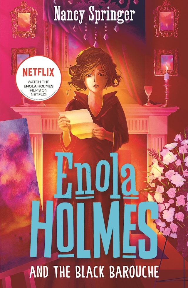 Portada de libro para Enola Holmes and the Black Barouche (Book 7)