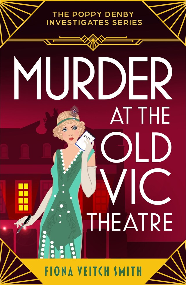 Book cover for Murder at the Old Vic Theatre