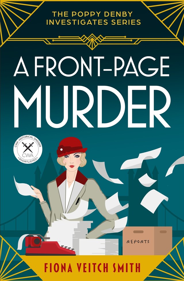 Copertina del libro per A Front-Page Murder