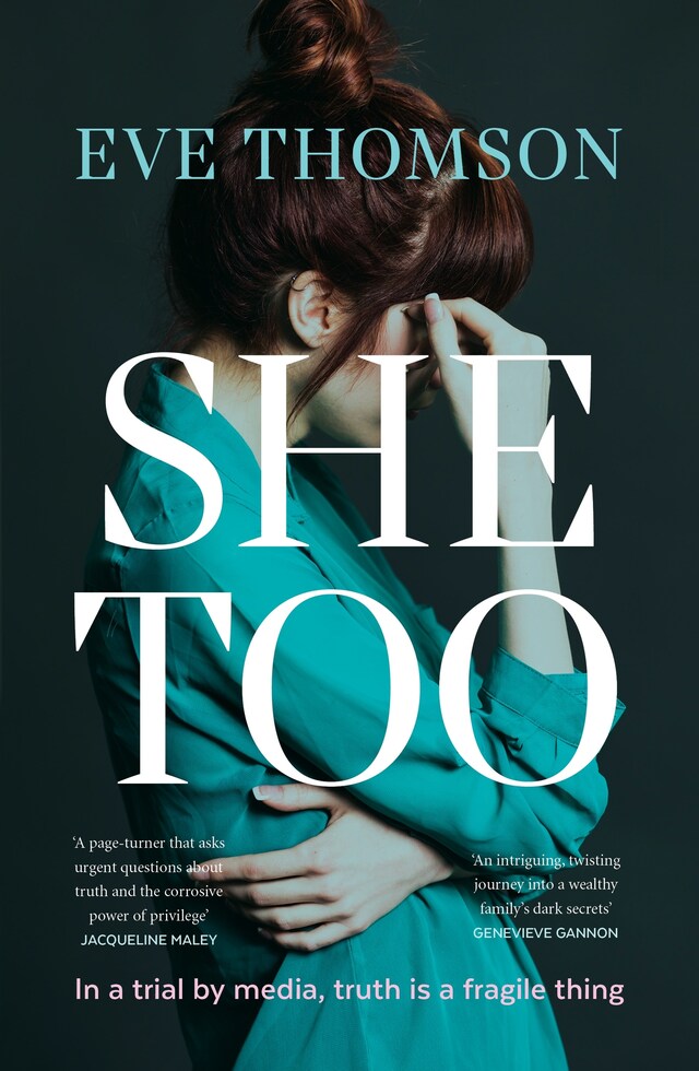 Portada de libro para She Too