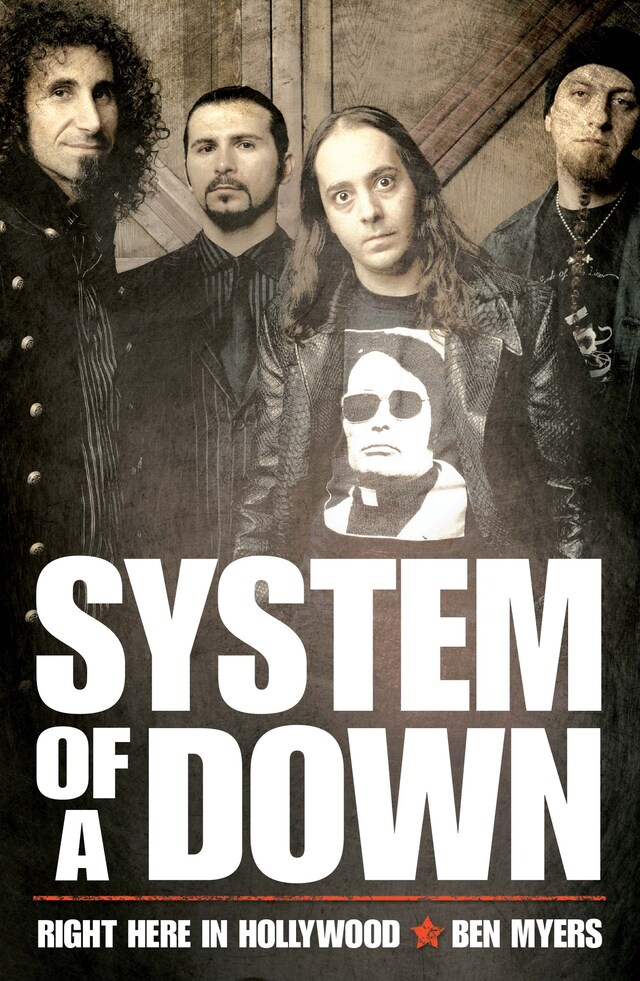 Portada de libro para System of a Down - Right Here in Hollywood