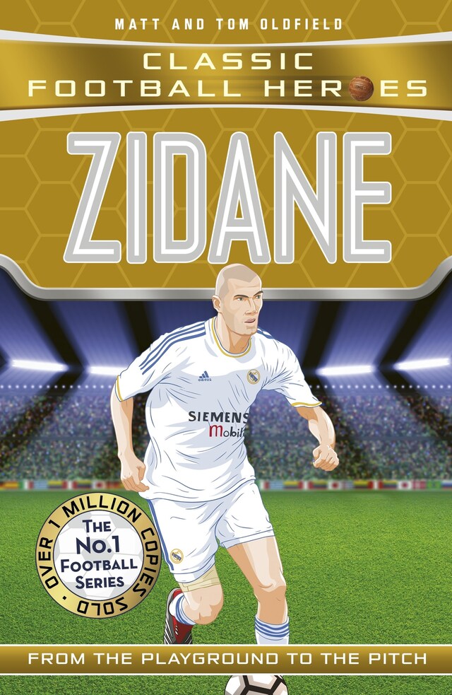 Okładka książki dla Zidane (Classic Football Heroes) - Collect Them All!