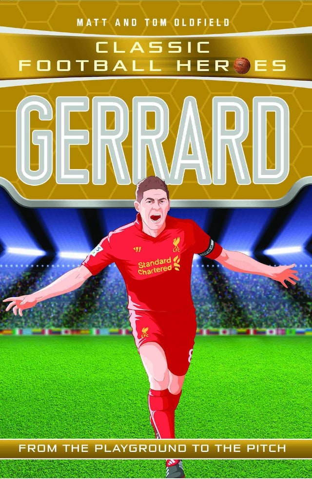 Book cover for Gerrard (Classic Football Heroes) - Collect Them All!