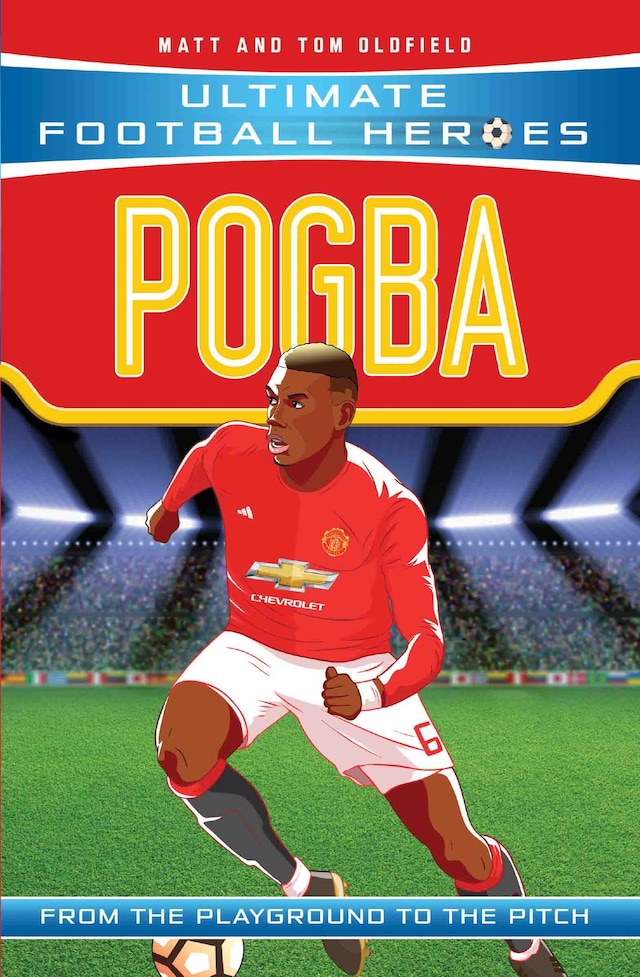 Okładka książki dla Pogba (Ultimate Football Heroes - the No. 1 football series)