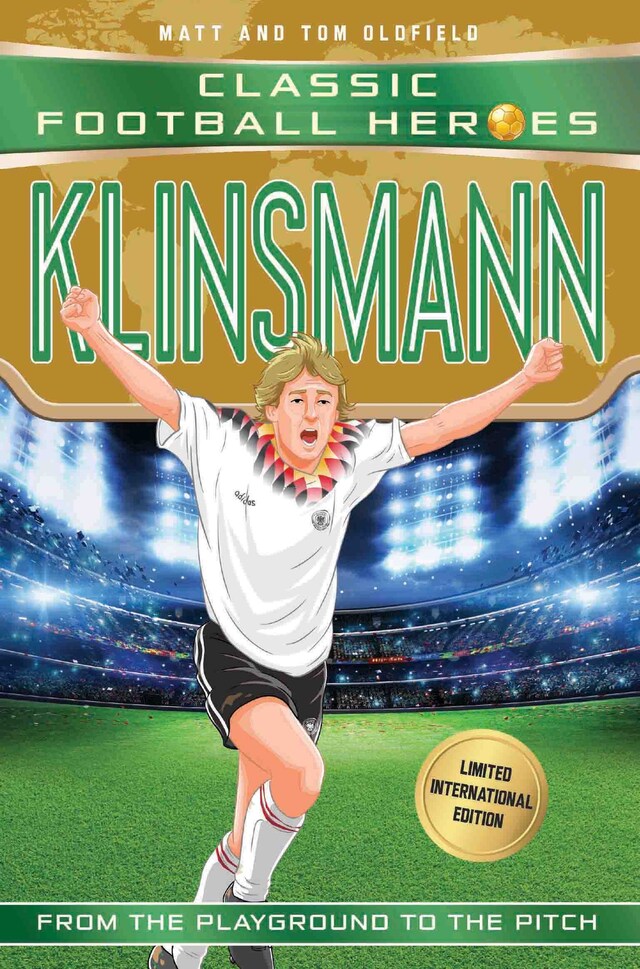 Okładka książki dla Klinsmann (Classic Football Heroes - Limited International Edition)