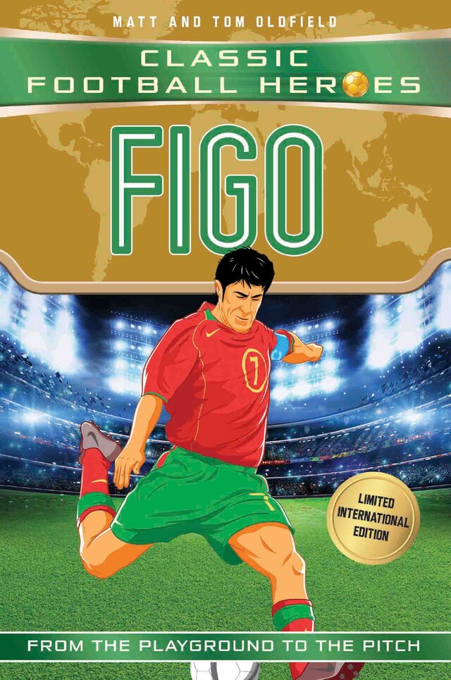 Okładka książki dla Figo (Classic Football Heroes - Limited International Edition)