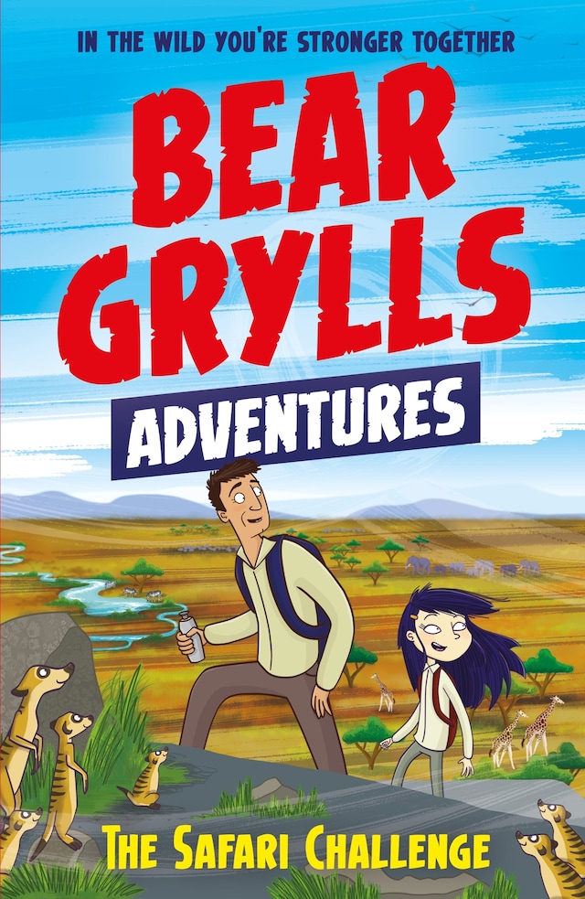 Couverture de livre pour A Bear Grylls Adventure 8: The Safari Challenge