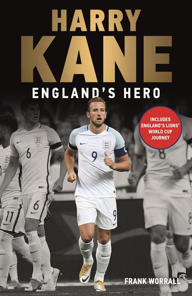 Kirjankansi teokselle Harry Kane - England's Hero