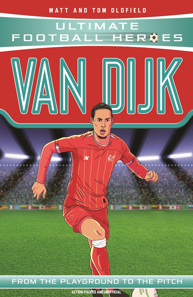 Okładka książki dla Van Dijk (Ultimate Football Heroes - the No. 1 football series)