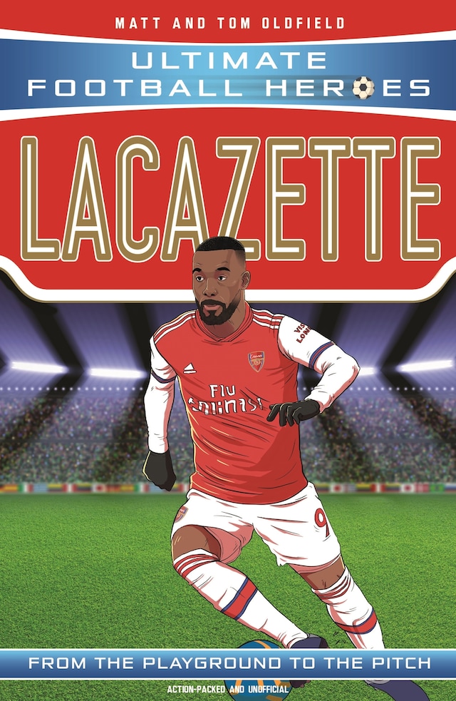 Buchcover für Lacazette (Ultimate Football Heroes - the No. 1 football series)