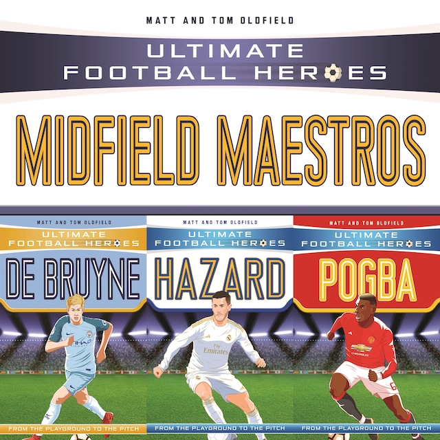 Book cover for Ultimate Football Heroes Collection: Midfield Maestros