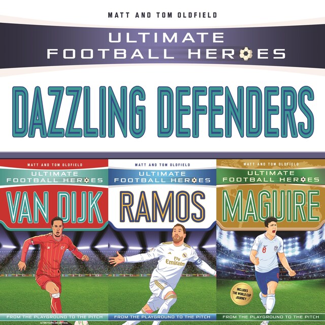 Boekomslag van Ultimate Football Heroes Collection: Dazzling Defenders