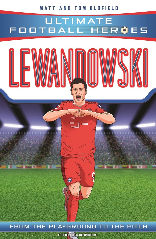 Buchcover für Lewandowski (Ultimate Football Heroes - the No. 1 football series)