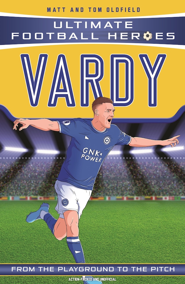 Buchcover für Vardy (Ultimate Football Heroes - the No. 1 football series)