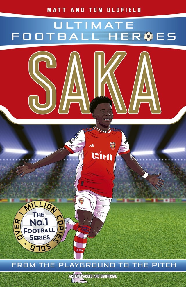 Copertina del libro per Saka (Ultimate Football Heroes - The No.1 football series)