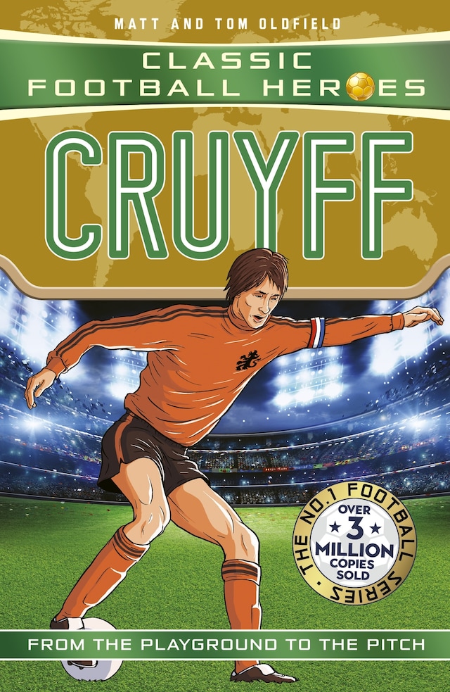 Book cover for Classic Football Heroes: Cruyff (Top Ballers)