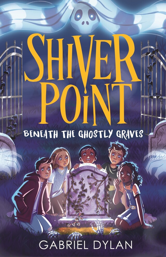 Book cover for Shiver Point: Beneath the Ghostly Graves