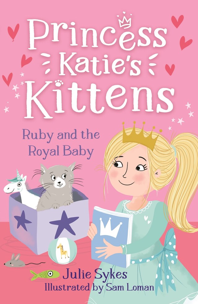 Portada de libro para Ruby and the Royal Baby (Princess Katie's Kittens 5)