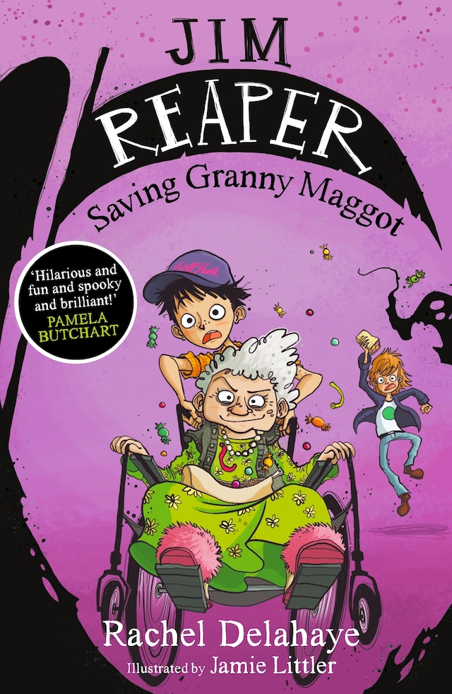 Couverture de livre pour Jim Reaper: Saving Granny Maggot