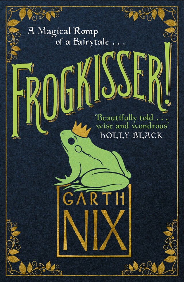 Book cover for Frogkisser!