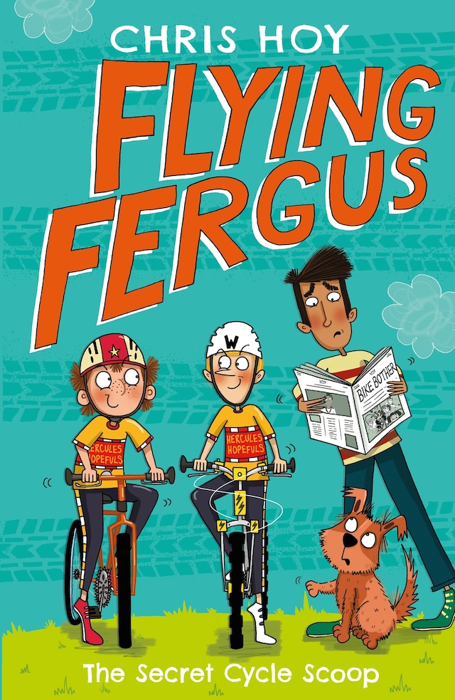 Boekomslag van Flying Fergus 9: The Secret Cycle Scoop