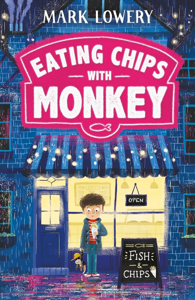 Book cover for Eating Chips with Monkey