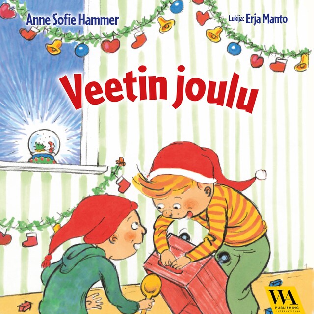 Copertina del libro per Veetin joulu