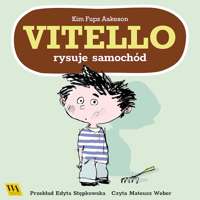 Book cover for Vitello rysuje samochód