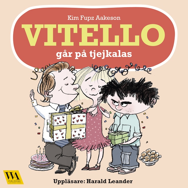 Couverture de livre pour Vitello går på tjejkalas