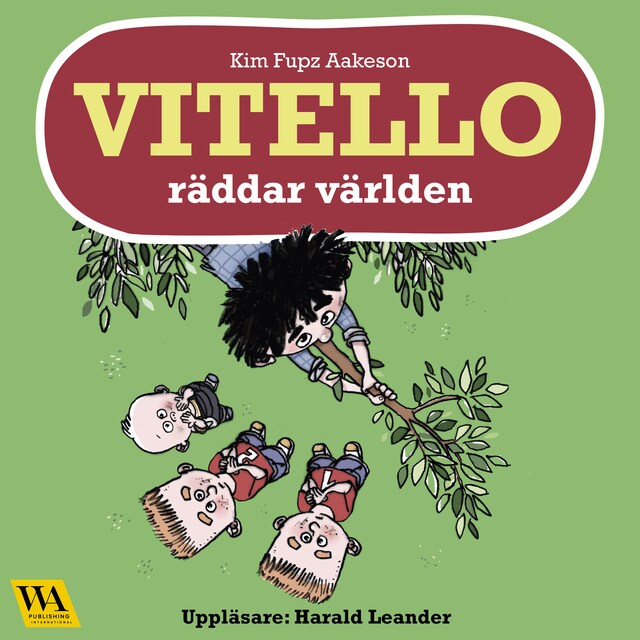 Book cover for Vitello räddar världen