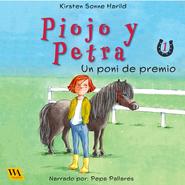 Book cover for Piojo y Petra - La primera clase de hípica