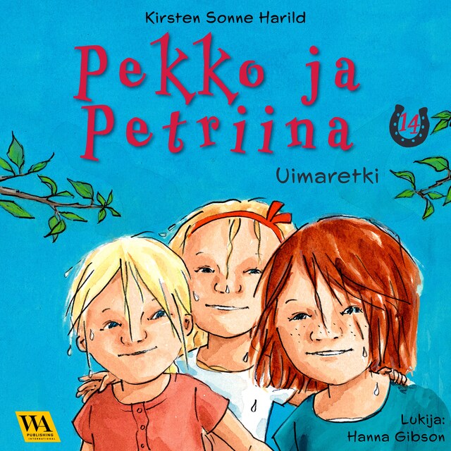 Boekomslag van Pekko ja Petriina 14: Uimaretki