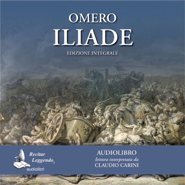 Copertina del libro per Iliade