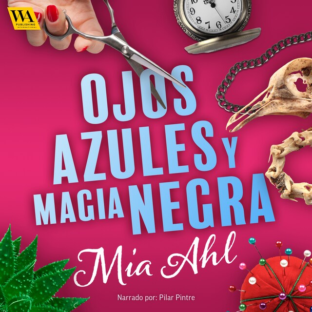 Book cover for Ojos azules y magia negra