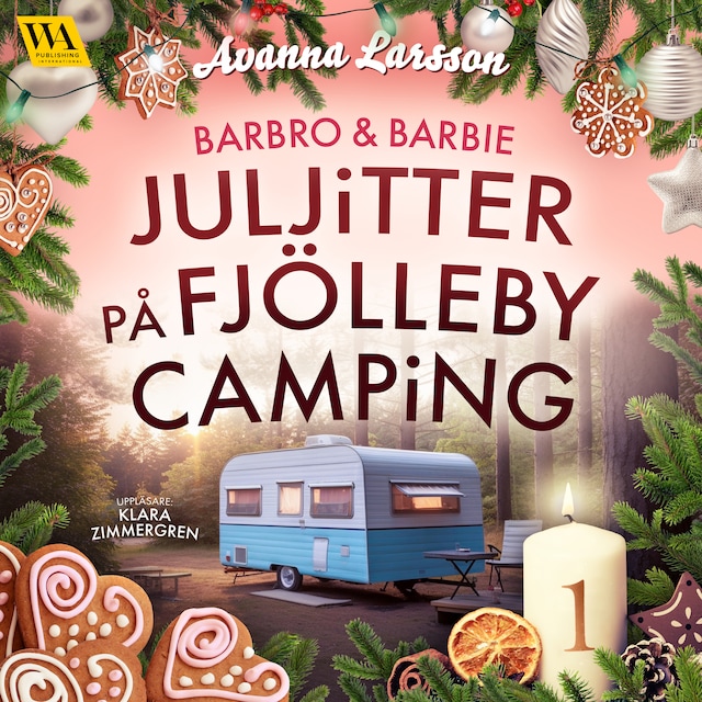 Book cover for Juljitter på Fjölleby camping 1
