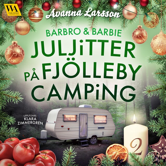 Buchcover für Juljitter på Fjölleby camping 2