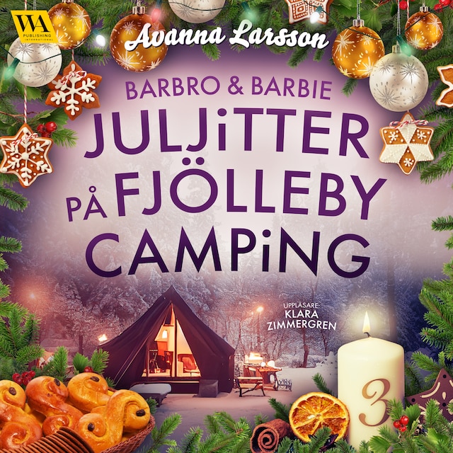Couverture de livre pour Juljitter på Fjölleby camping 3
