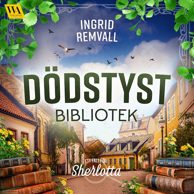 Kirjankansi teokselle Dödstyst bibliotek