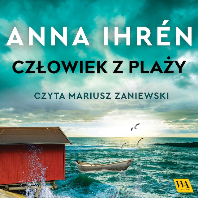 Book cover for Człowiek z plaży