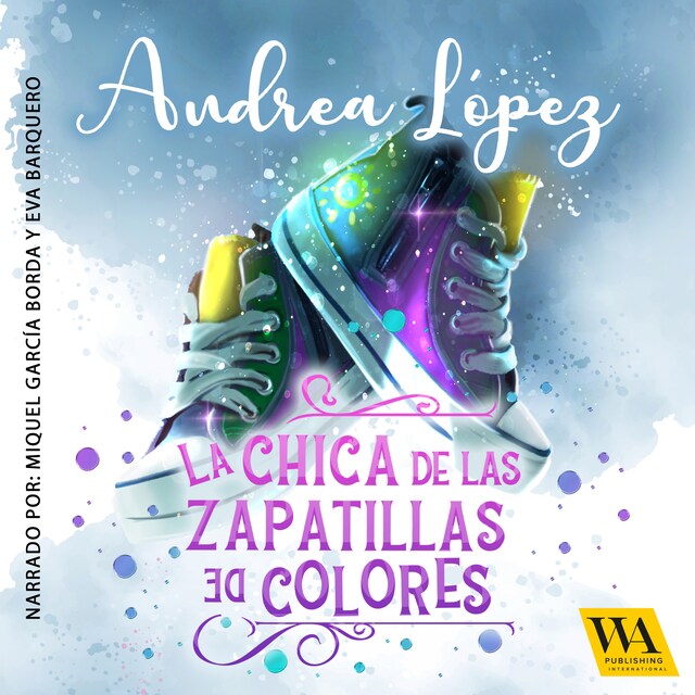 Book cover for La chica de las zapatillas de colores
