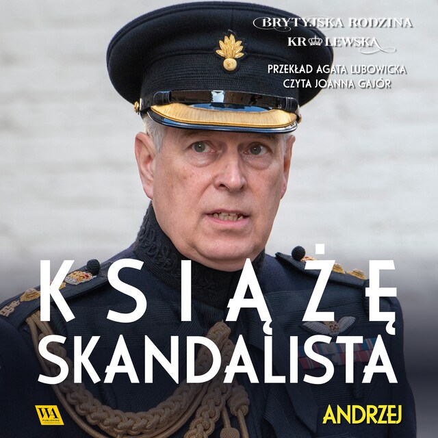 Copertina del libro per Książę skandalista