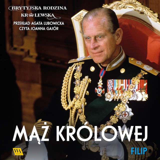 Okładka książki dla Filip. Mąż królowej