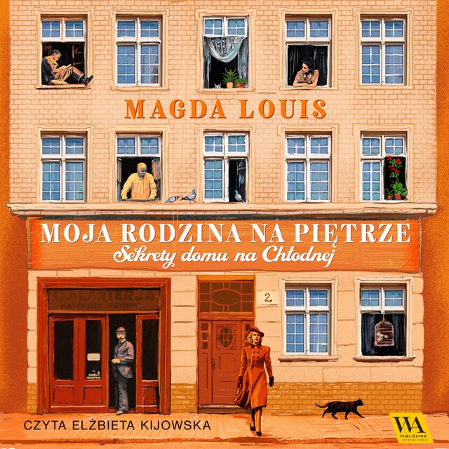 Copertina del libro per Moja rodzina na piętrze. Sekrety domu na Chłodnej