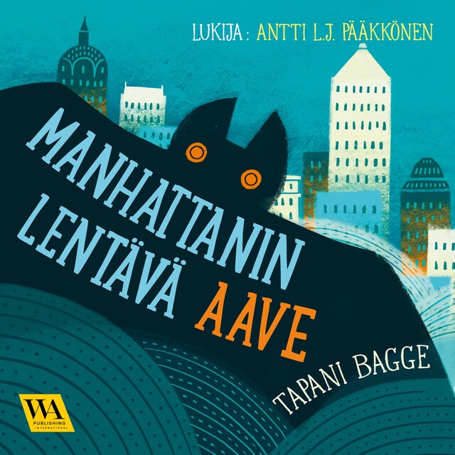 Buchcover für Manhattanin lentävä aave