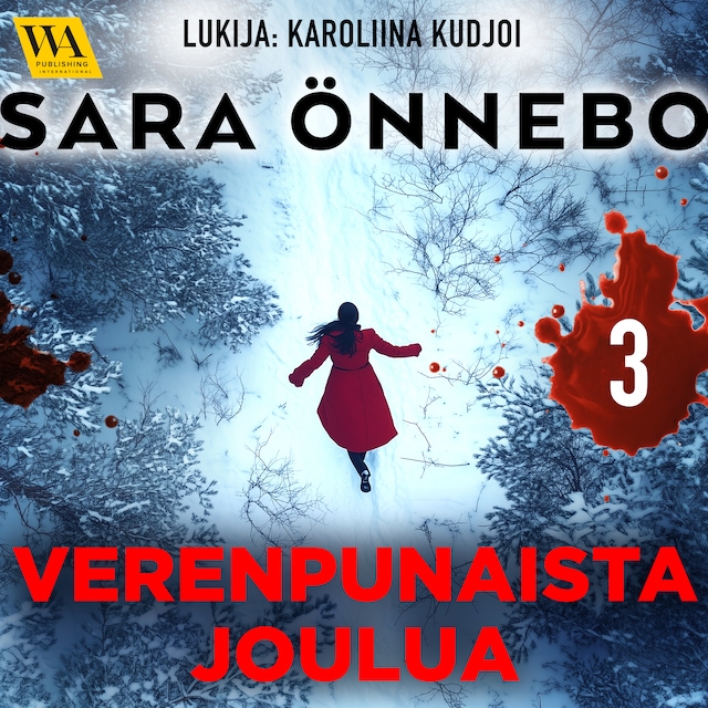 Book cover for Verenpunaista joulua 3