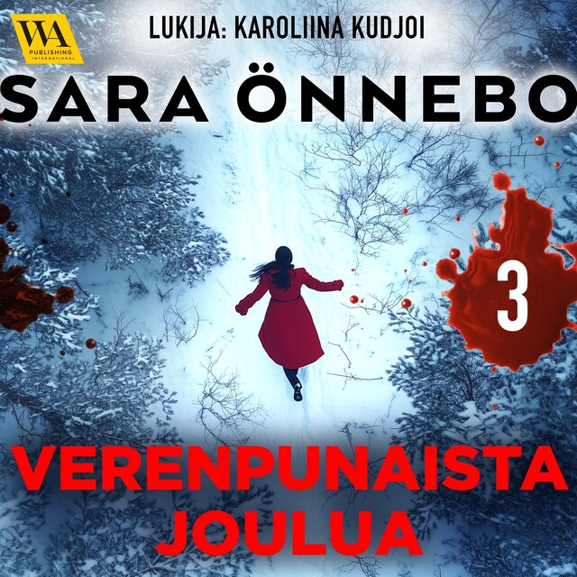 Kirjankansi teokselle Verenpunaista joulua 3