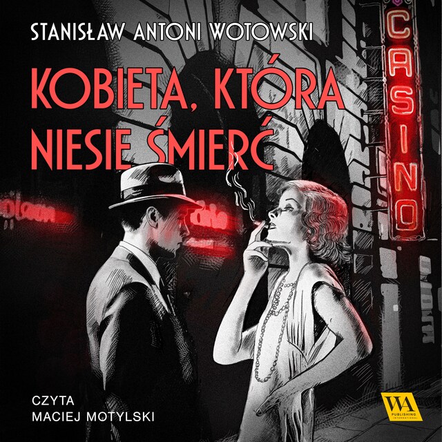 Book cover for Kobieta, która niesie śmierć