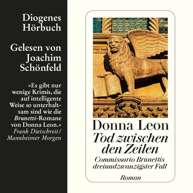 Book cover for Tod zwischen den Zeilen